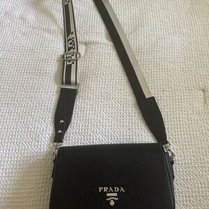 Black crossbody bag